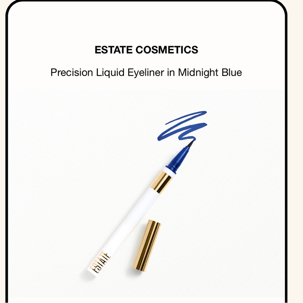 New! Sample sized liquid liner by estate